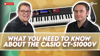 Video thumbnail for What you need to know about the Casio CT-S1000V by Gear4music Keys and Piano