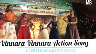Download lagu New Latest Telugu Christmas Song | Vinnara Vinnara action Song Choreographed by MB Church Team mp3