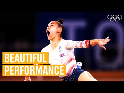 🇬🇧 🎵 Jennifer Gadirova's STUNNING Performance to “Rock This Joint” at Tokyo 2020