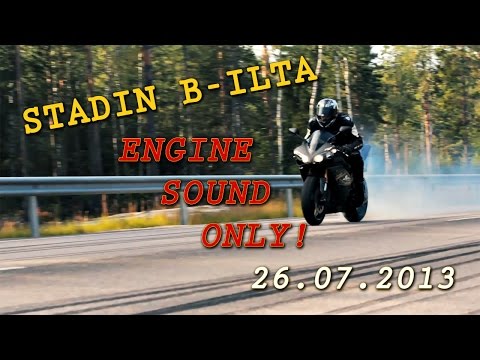 Stadin B-ilta 26.07.2013 (No Music, ENGINE SOUND ONLY!)