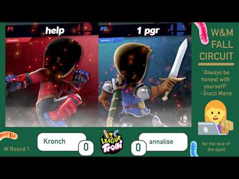annalise (Mii Swordfighter, Villager) vs Kronch (Mii Brawler, K. Rool) [W Round 1] 9/17/21