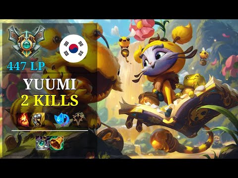 Yuumi Support vs Karma - 2 kills - Af Krush KR Grandmaster (447 LP) Patch 11.5
