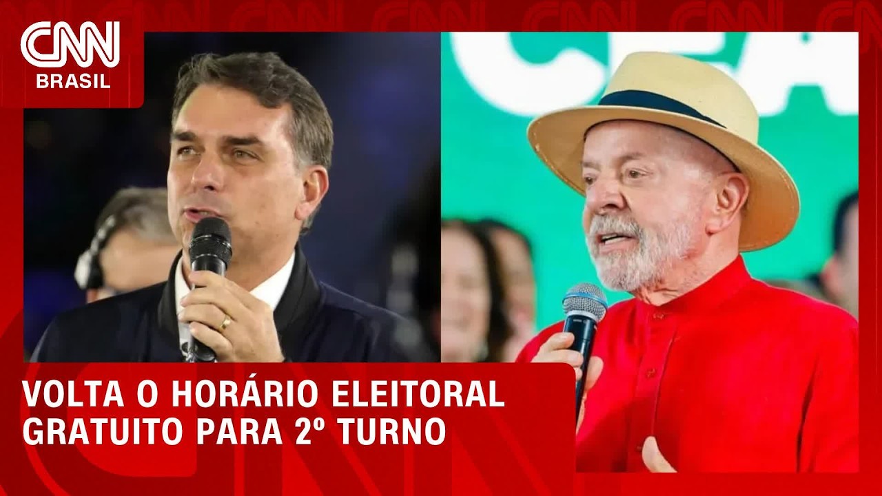 Horário eleitoral gratuito recomeça nesta sexta (9) para 2º turno | LIVE CNN