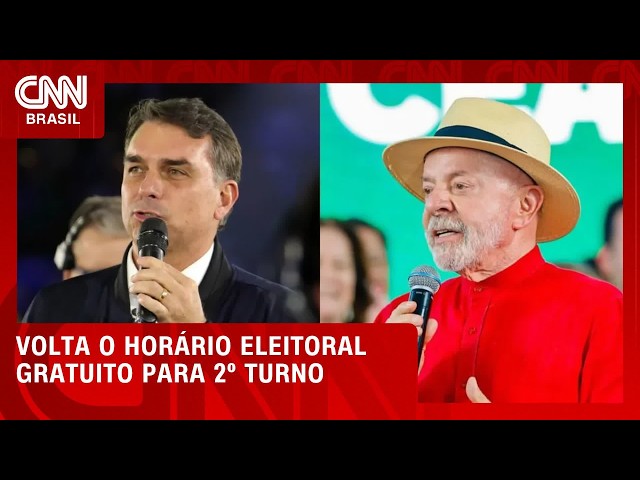 Horário eleitoral gratuito recomeça nesta sexta (9) para 2º turno | LIVE CNN