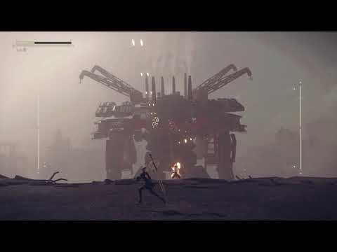 Nier Automata: become as gods edition PC GAMEPASS Boss Fight (R7 3700X/RTX 2060S)