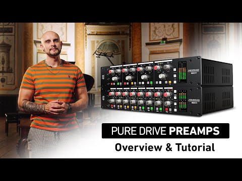 SSL Pure Drive Quad & Octo Microphone Preamps Overview & Tutorial