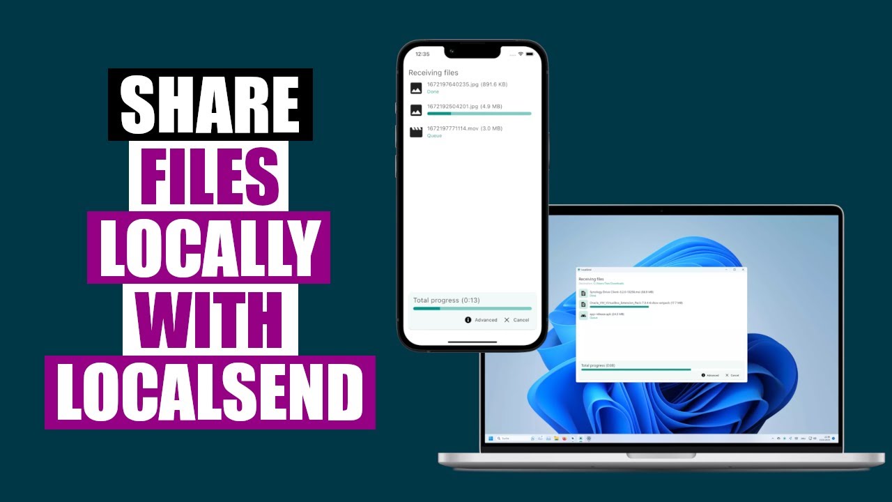 Send Files Over Local Network With LocalSend