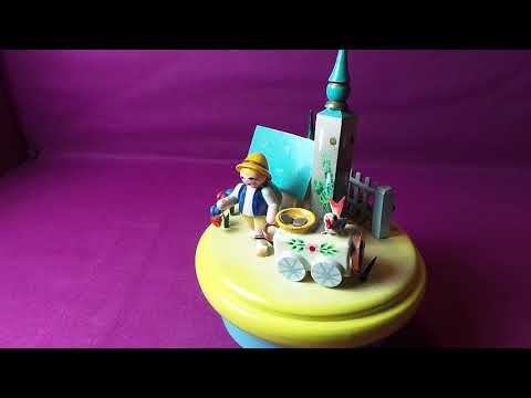 Steinbach uralte Spieluhr Nr.188 - seltenes Sammlerstück aus dem Erzgebirge