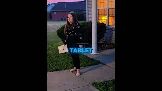 Ela queria um tablet novo! 😢💖