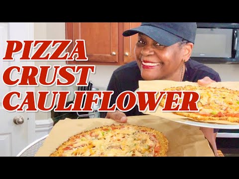 Stop Buying Frozen! The Easiest and BEST Cauliflower Pizza Crust EVER! 😋