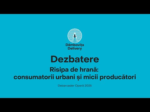 Dezbatere despre risipa de hrană, consumatori și micii producători
