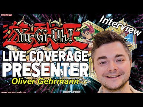 Yu-Gi-Oh! Live Coverage Presenter Interview With Oliver Gehrmann!