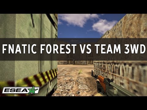 CS 1.6 Classic Throwback - Fnatic f0rest vs Team 3wD - Clutch on de_dust2