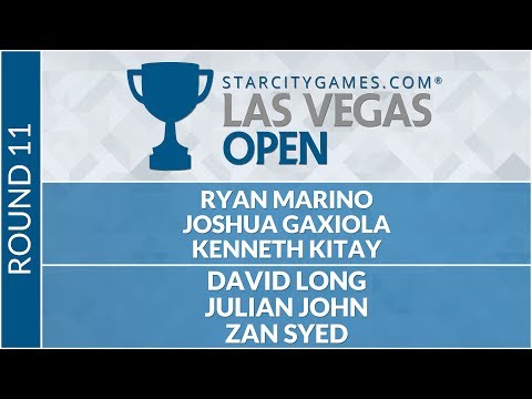 SCGVEGAS: Round 11 - Marino, Gaxiola, Kitay  vs Long, John, Syed