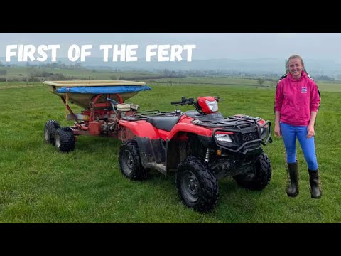 First of the fertiliser with quad sower