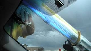 How to Repair a Long Crack in a Windshield by Crack Eraser