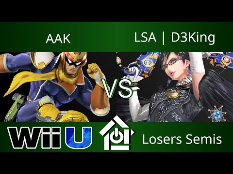 Typo House Macon 5/16/17 - AAK (Captain Falcon) vs LSA | D3King (Bayo) - Smash 4 Losers Semis