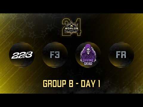 Group B - Day 1 | THE FINALS 2024 World Championship | Group Stage