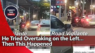 Motorcyclist Crashes Into Turning Lexus at Bukit Timah Junction, Sparks Road Safety Debate