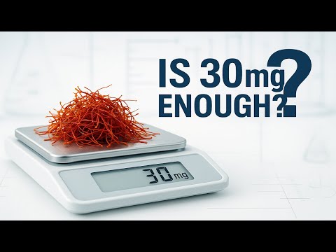 The Saffron Dose Secret: Why 30mg is NOT Enough (Find Your True Dose)