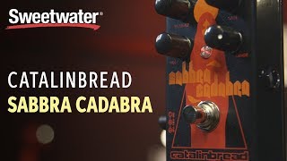 Video thumbnail for Catalinbread Sabbra Cadabra Overdrive Pedal Review by Sweetwater