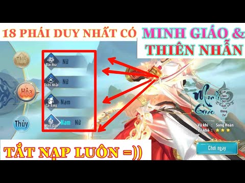 Trùm Vltk Mobile Lậu 18 Phái Minh Giáo – Tắt Nạp Thẻ , Có Thiên Nhẫn - Vltkm Lậu Cày Cuốc