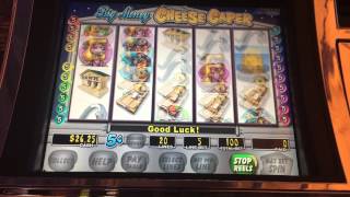 LIVE PLAY on Big Money Cheese Caper Slot Machine with Big Win!!! - Part 2
