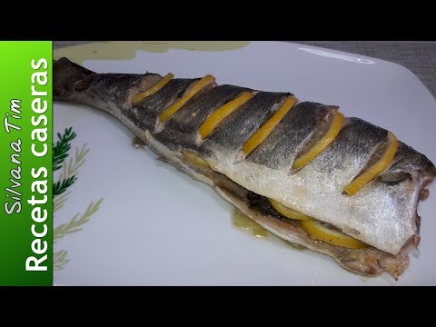 ANCHOA al horno Receta. Cómo preparar PESCADO AL HORNO