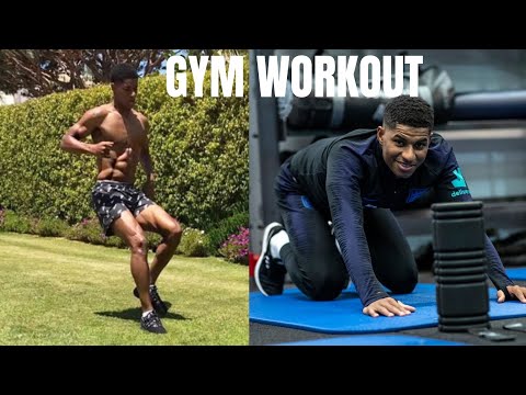 Marcus Rashford TRAINING - Individual Workout Drills and Fitness