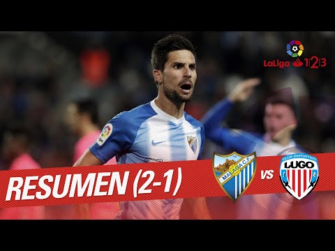 Highlights Malaga CF vs CD Lugo (2-1)