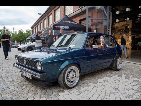 VW Golf 1 der Extraklasse, ein Gewinner aus der JMS Tuningshow 2022
