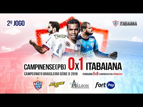 ITABAIANA X CAMPINENSE  - AO VIVO - 2ºJOGO