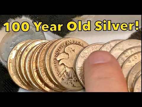 100 Year Old Silver Coin Found!