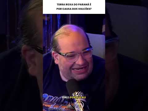 Terra roxa do Paraná é por causa dos vulcões?