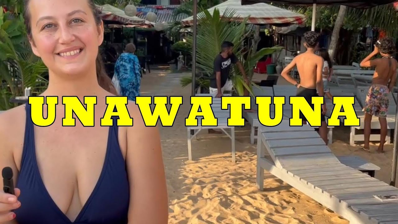 Join travelers as they embark on a visit to Unawatuna Beach.