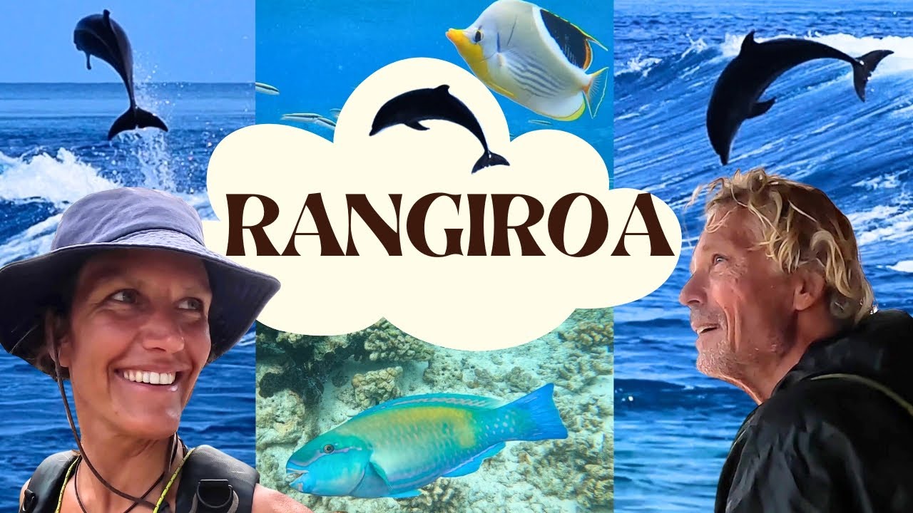 Stopover in Rangiroa: dolphins, lagoon, discovery and warm welcome from the Polynesians. Ep.56