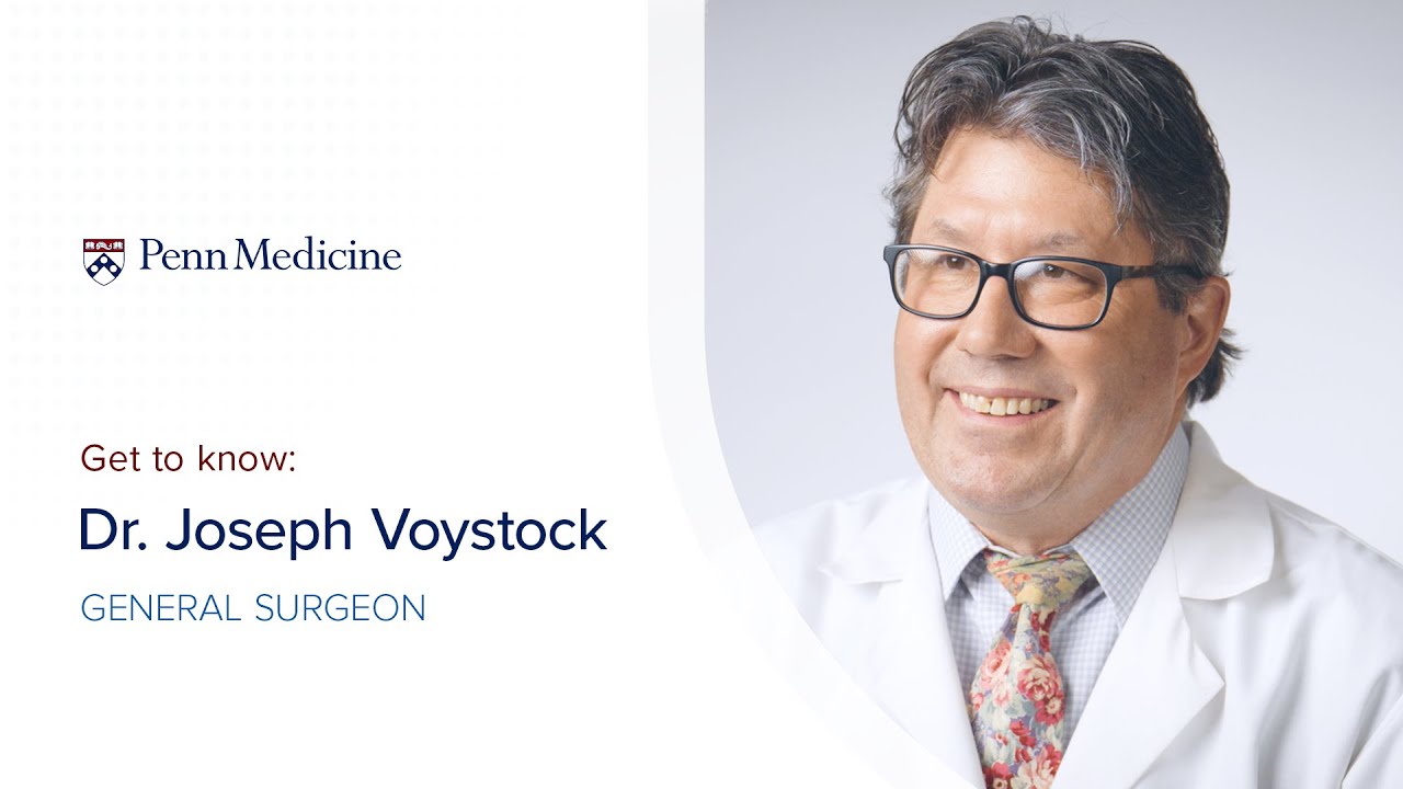 Watch video featuring Joseph F. Voystock, Jr., MD, FACS on YouTube