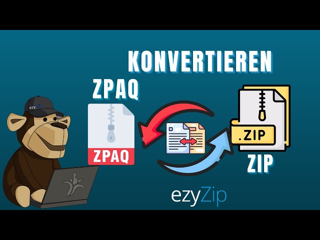 So Konvertieren Sie ZPAQ in ZIP (Kurzanleitung)