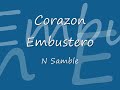 Corazon Embustero de N Samble letra
