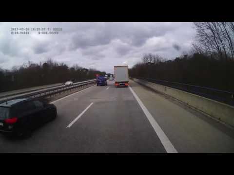 Germany. Motorway A6, Walldorf — Schwetzingen-north, 2017, 1x