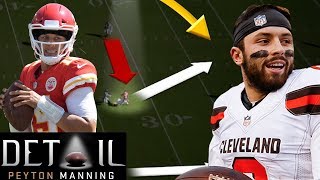 Peyton Manning Analyzes Baker Mayfield's & Patrick Mahomes' Decision Making