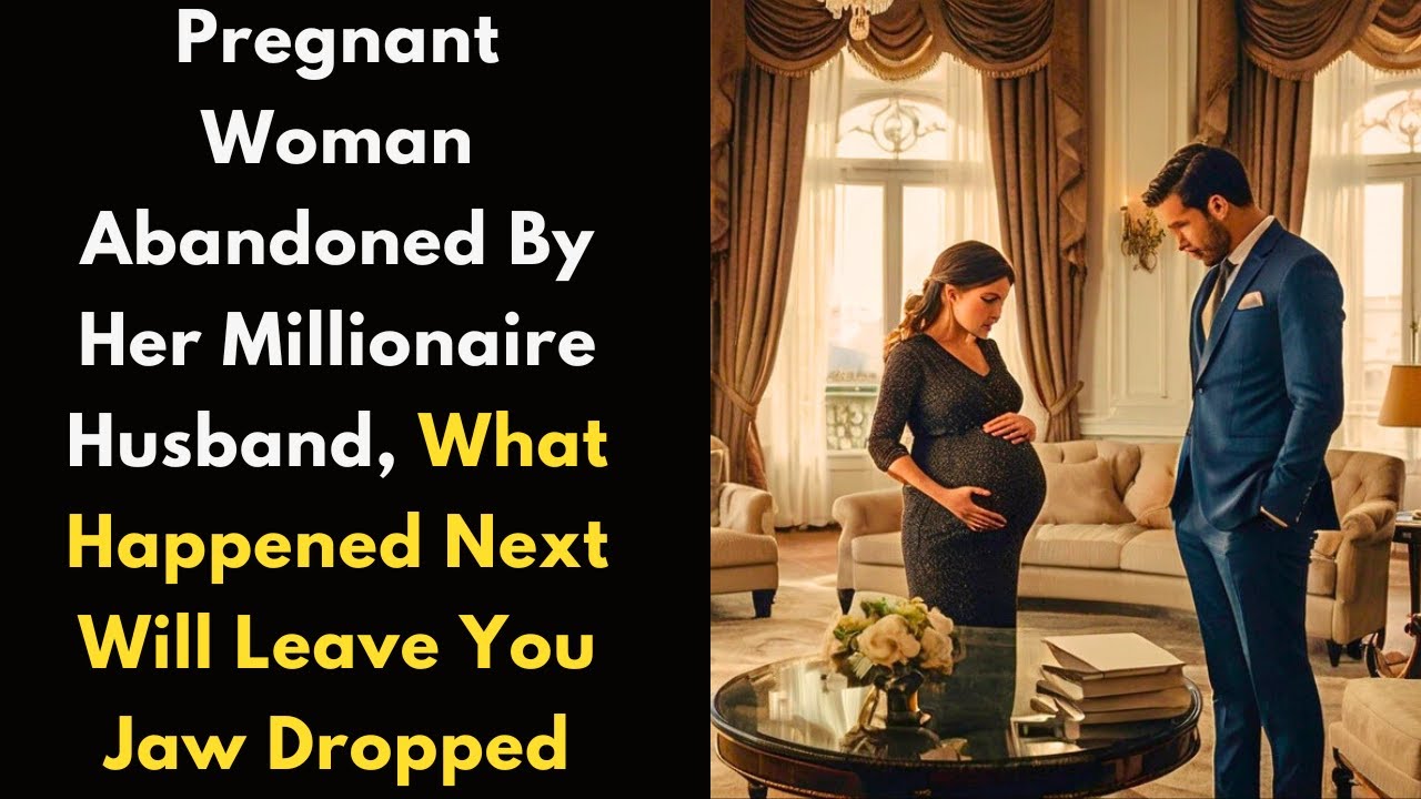 Pregnant Woman Abandoned By Her Millionaire Husband,what happened next will leave you jaw dropped...