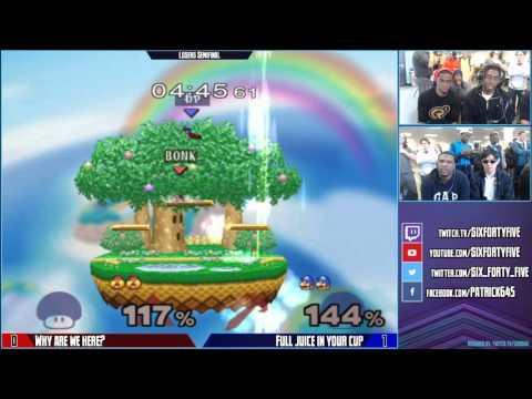 GB Jan 9, 2016 - SSBM Doubles - Losers Semifinal - Why are we here? vs Full juice in your cup