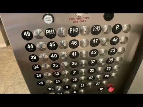Ridiculously Fast 1200 FPM ThyssenKrupp Traction High Rise Elevators In Downtown Brooklyn NYC