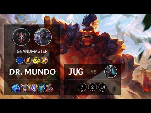 Dr. Mundo Jungle vs Ekko - EUW Grandmaster Patch 11.17