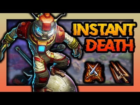 1 AUTO 1 KILL , THIS DAMAGE! - SMITE Hun Batz Jungle
