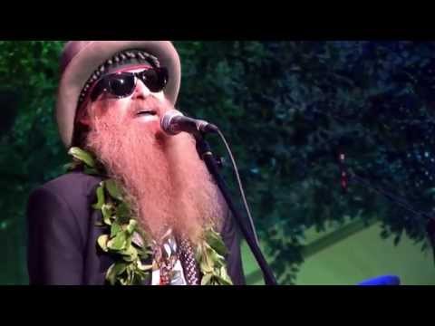 Willie K and Billy Gibbons with Mick Fleetwood 