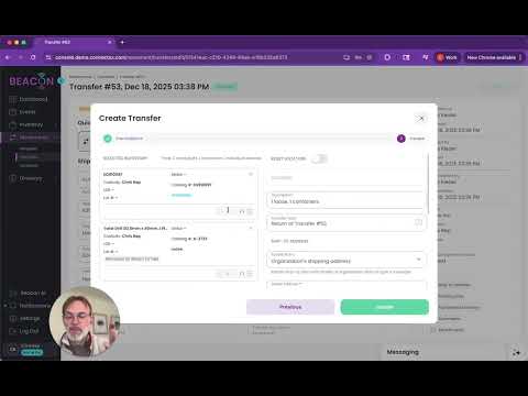 Mastering Reverse Logistics with Round-Trip Transfers