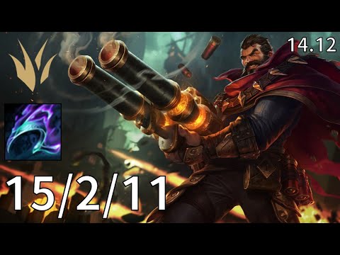 Graves Jungle vs Rek'Sai - EUW Master | Patch 14.12
