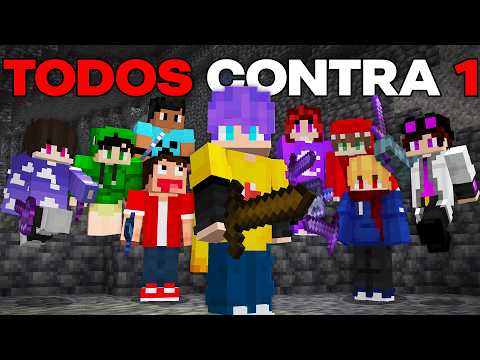 SOBREVIVI 100 DIAS CAÇANDO YOUTUBERS NO MINECRAFT